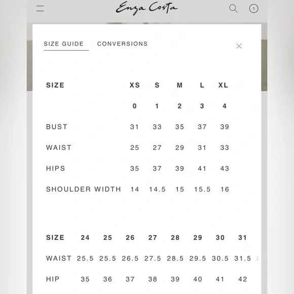 ENZA COSTA • White Women Elastic Drawstring Linen Pants•L/32 waist w/ Stretch • - Picture 11 of 11